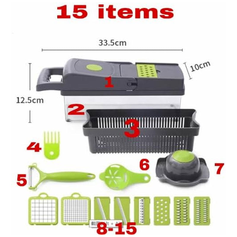 Multifunctional Vegetable Chopper and Slicer