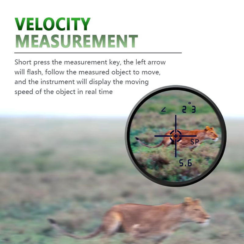 Golf range finder measuring distance on golf course in NZ