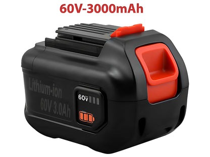 Close up of battery label with 3000mAh capacity details