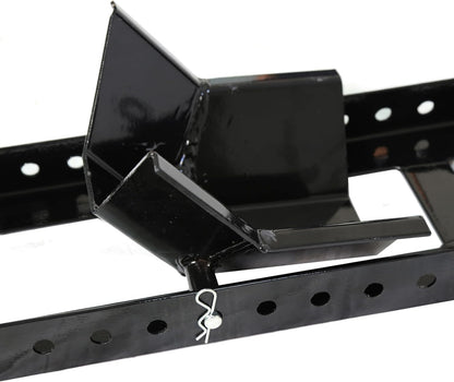 Motorcycle wheel chock bike stand made of durable steel material