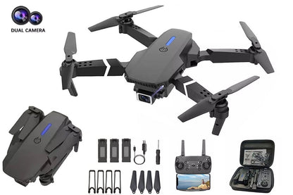 Drone With Camera 4K HD Dual Camera Foldable WiFi FPV Drone