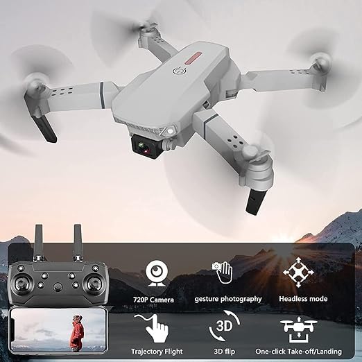 Drone With Camera and Battery