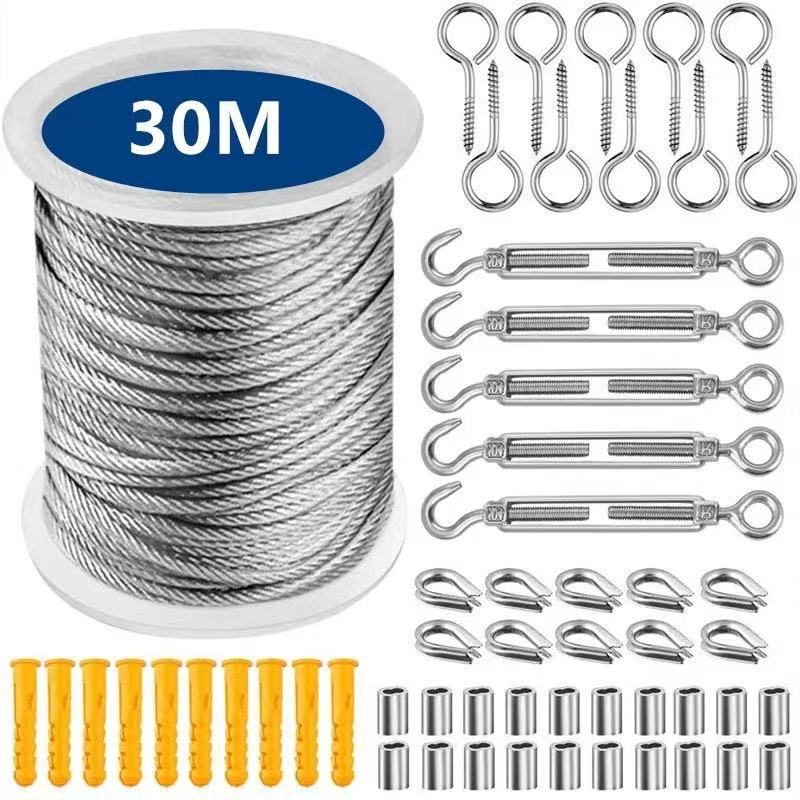 Stainless Steel Wire Rope Cable Kit