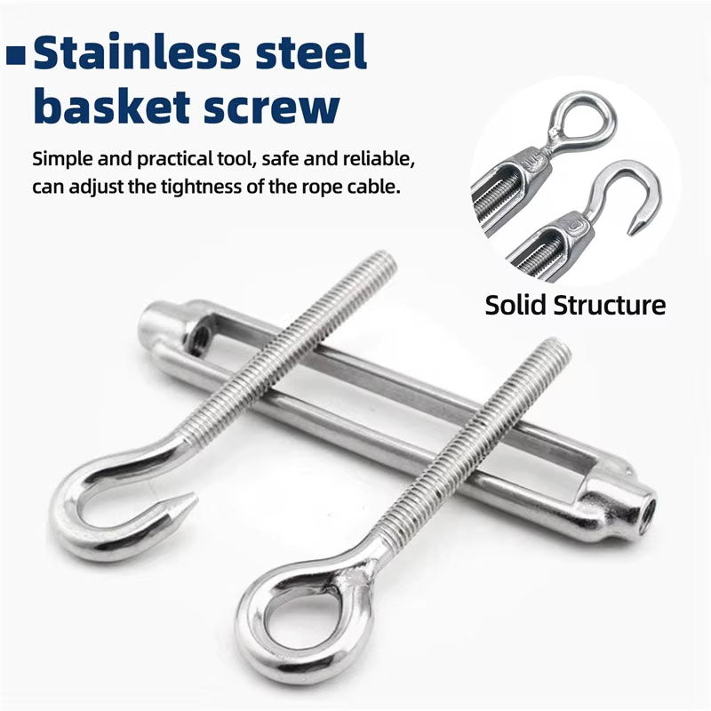 M2 thimble attached to wire rope for added strength