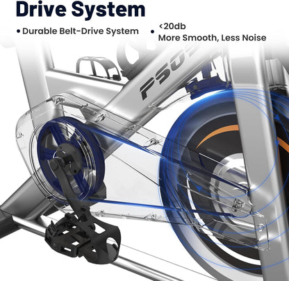 Transport wheels on exercise bike for easy movement