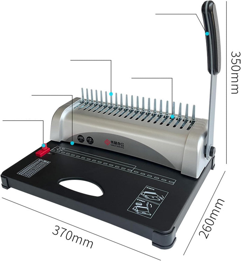 Comb Binding Machine Office Binder