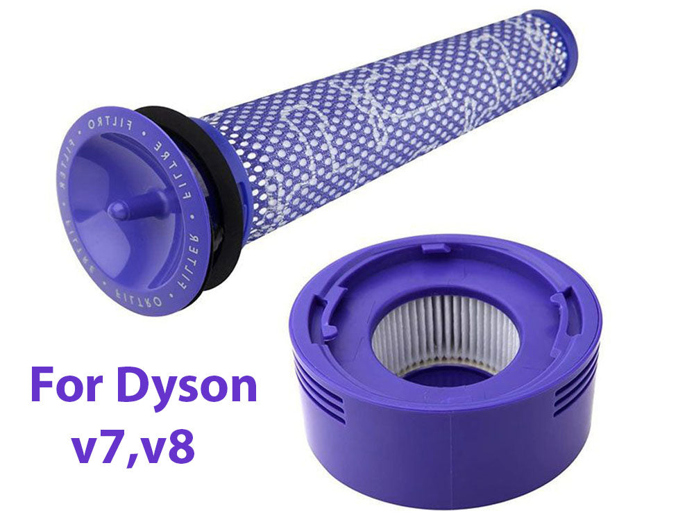 Dyson Vacuum Pre Post Filter Replacement Set V7 V8