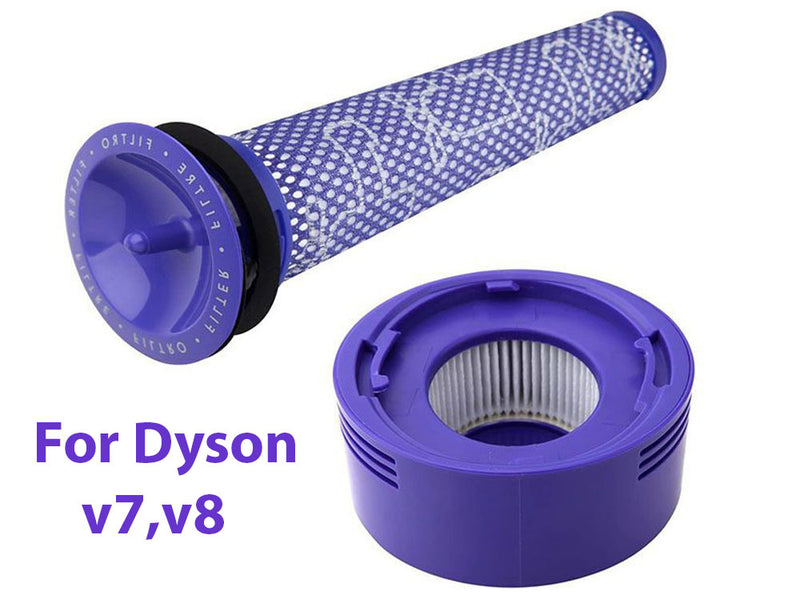 Dyson Vacuum Pre &amp; Post Filter Replacement Set V7 V8