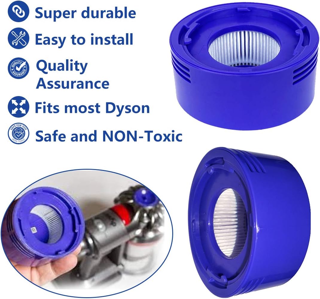 Dyson Vacuum Pre Post Filter Replacement Set V7 V8