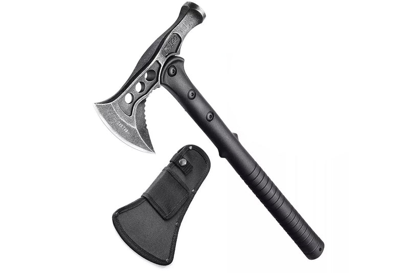 15" Tactical Survival Hawk Tomahawk W Hammer Throwing Axe Emergency Hatchet Tool