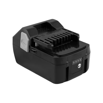 Top angle of Hitachi 18V 50Ah battery compatible model