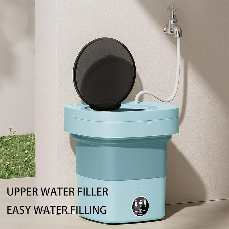 8L Portable Small Foldable mini Washing Machine