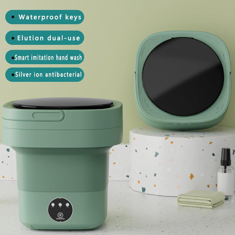 8L Portable Small Foldable mini Washing Machine