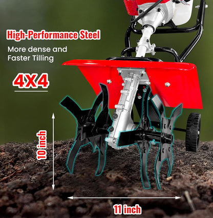 Rotary Hoe Tiller Cultivator