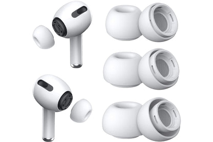 Replacement Ear Tips for AirPods Pro & AirPods Pro 2nd Generation - Silicone Ear Tips with Noise Reduction