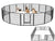 Dog Play Pen 16 Panels 80*80cm