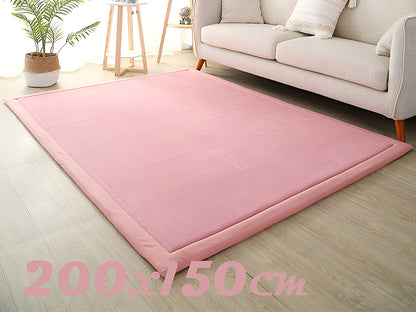 Soft play mat corner showing 3cm thickness and texture