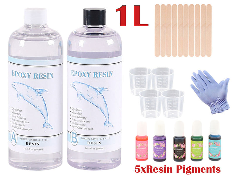 Epoxy Resin 1:1 1000ml Kit