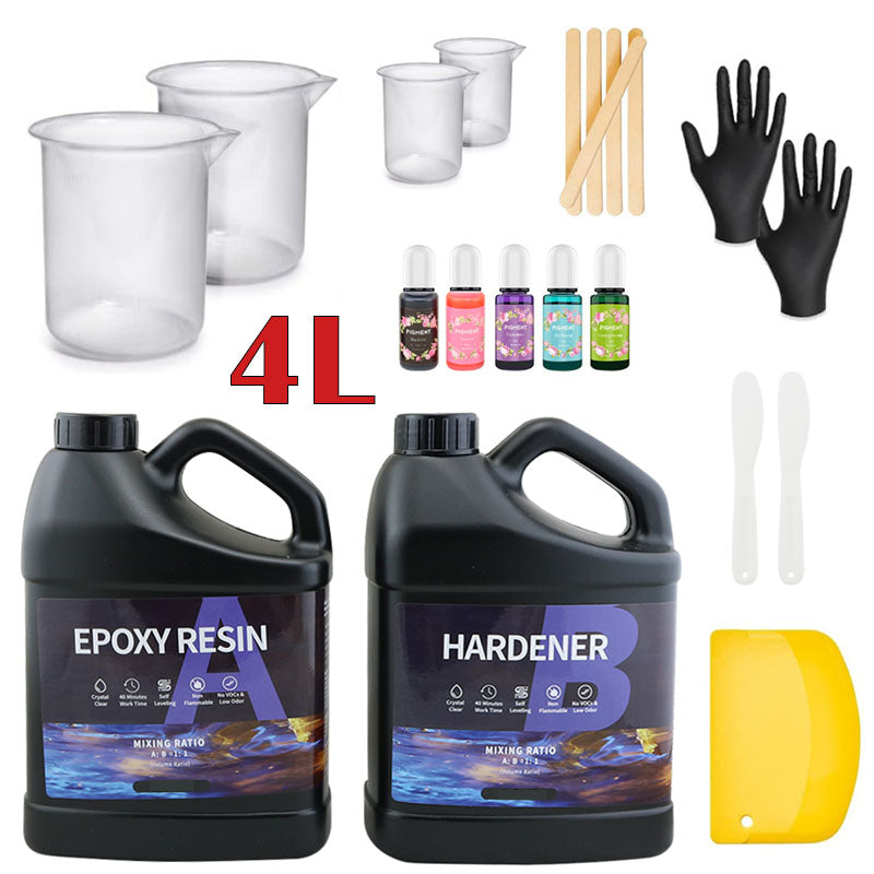 Epoxy Resin 1:1 4L Kit