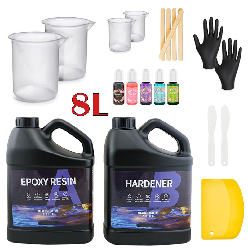 Epoxy Resin 1:1 8L Kit