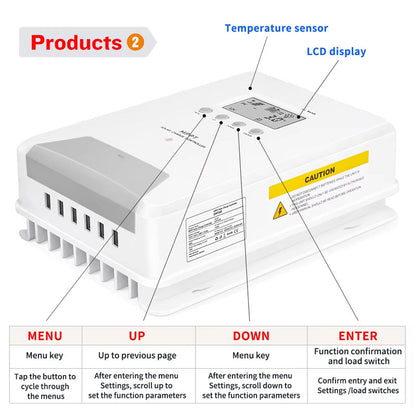 MPPT Solar Controller 60A