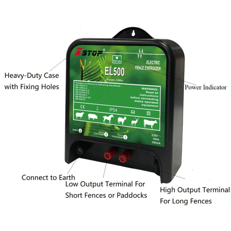 Electric Fence Energiser 120KM