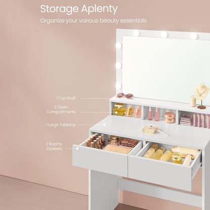 Dressing table with Mirror