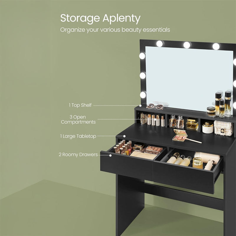 Dressing table with Mirror