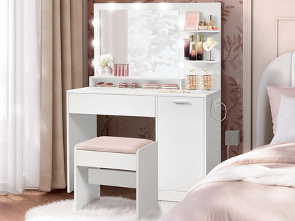 Dressing Table with Stool