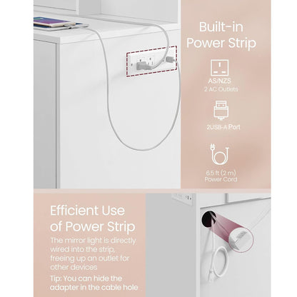 Dressing Table with Stool