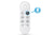 Side view of Chromecast Google TV remote replacement in snow colour