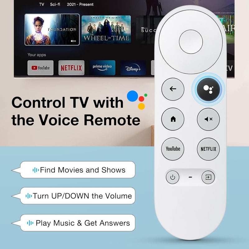 Chromecast Google TV Remote Replacement Compatible