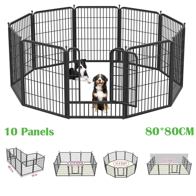 Dog Play Pen 10 Panel 80*80cm