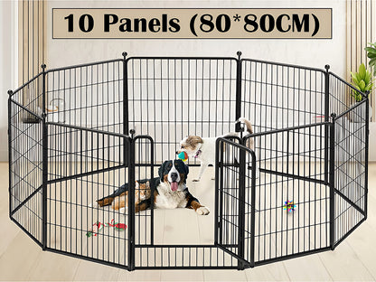 Dog Play Pen 10 Panel 80*80cm