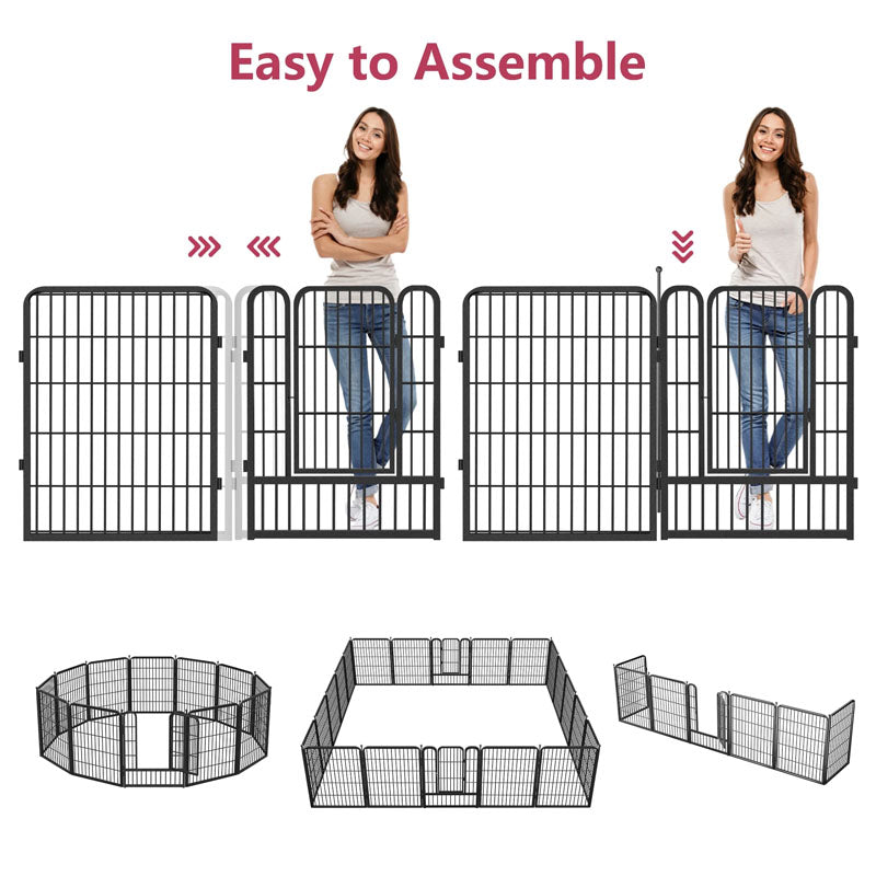 Dog Play Pen 10 Panel 80*80cm