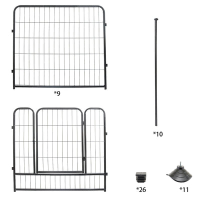 Dog Play Pen 10 Panel 80*80cm