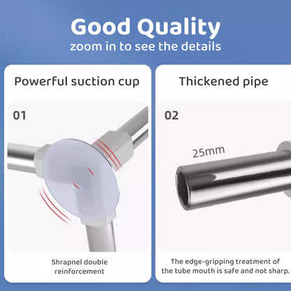 Top view of playpen showing spacious 180 by 200 cm area