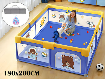Portable Playpen Fence Gate Wall Fence Barrier