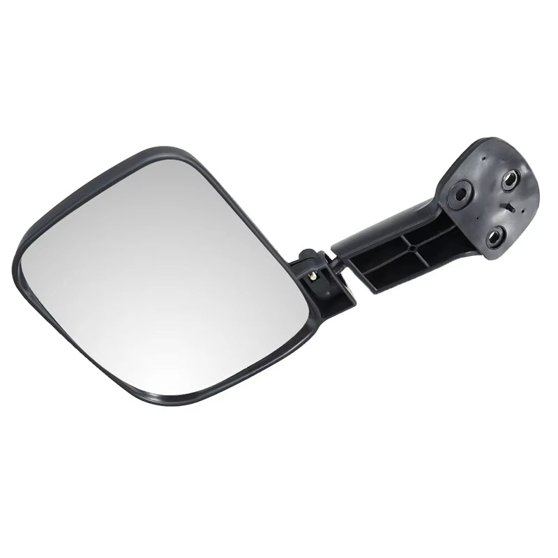 Toyota Hiace tailgate mirror installed on left side tailgate door