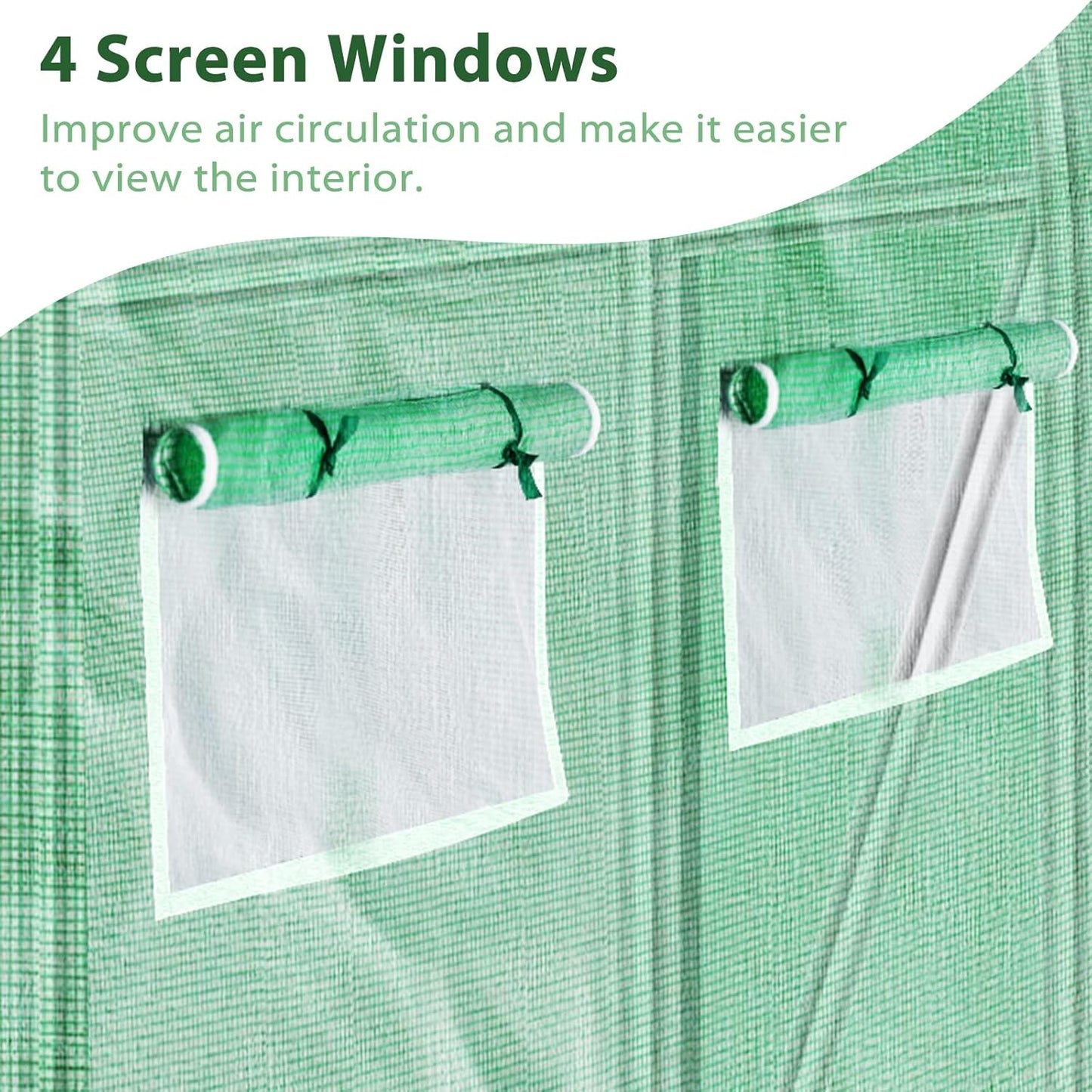 Walk in Greenhouse 2x2x2m