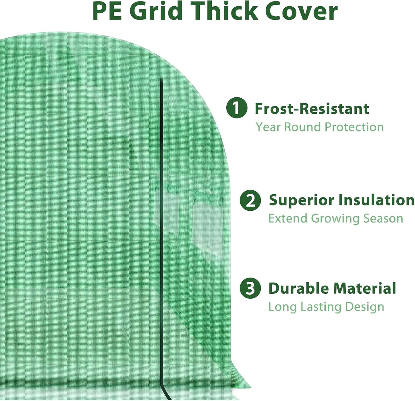 Walk in Greenhouse 2x2x2m
