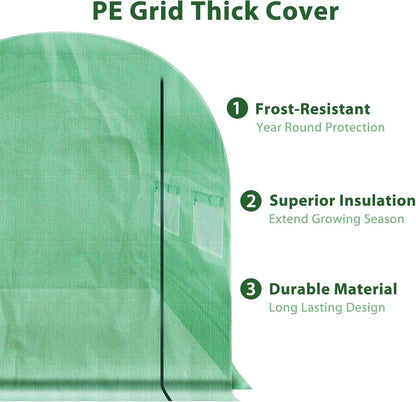 Walk in Greenhouse 2x2x2m