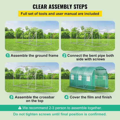 Walk in Greenhouse 3x2x2m