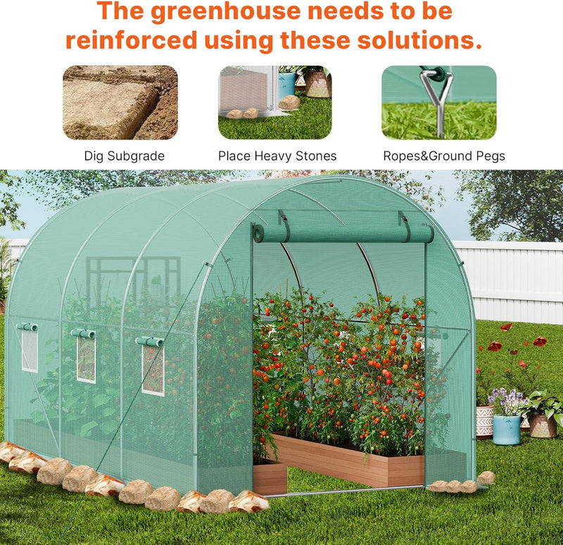 Walk in Greenhouse 3x2x2m