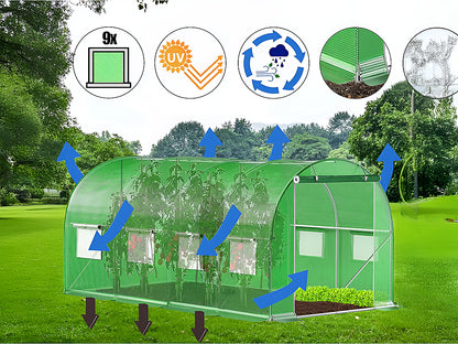 Greenhouse Tunnel Shed 4x2x2m
