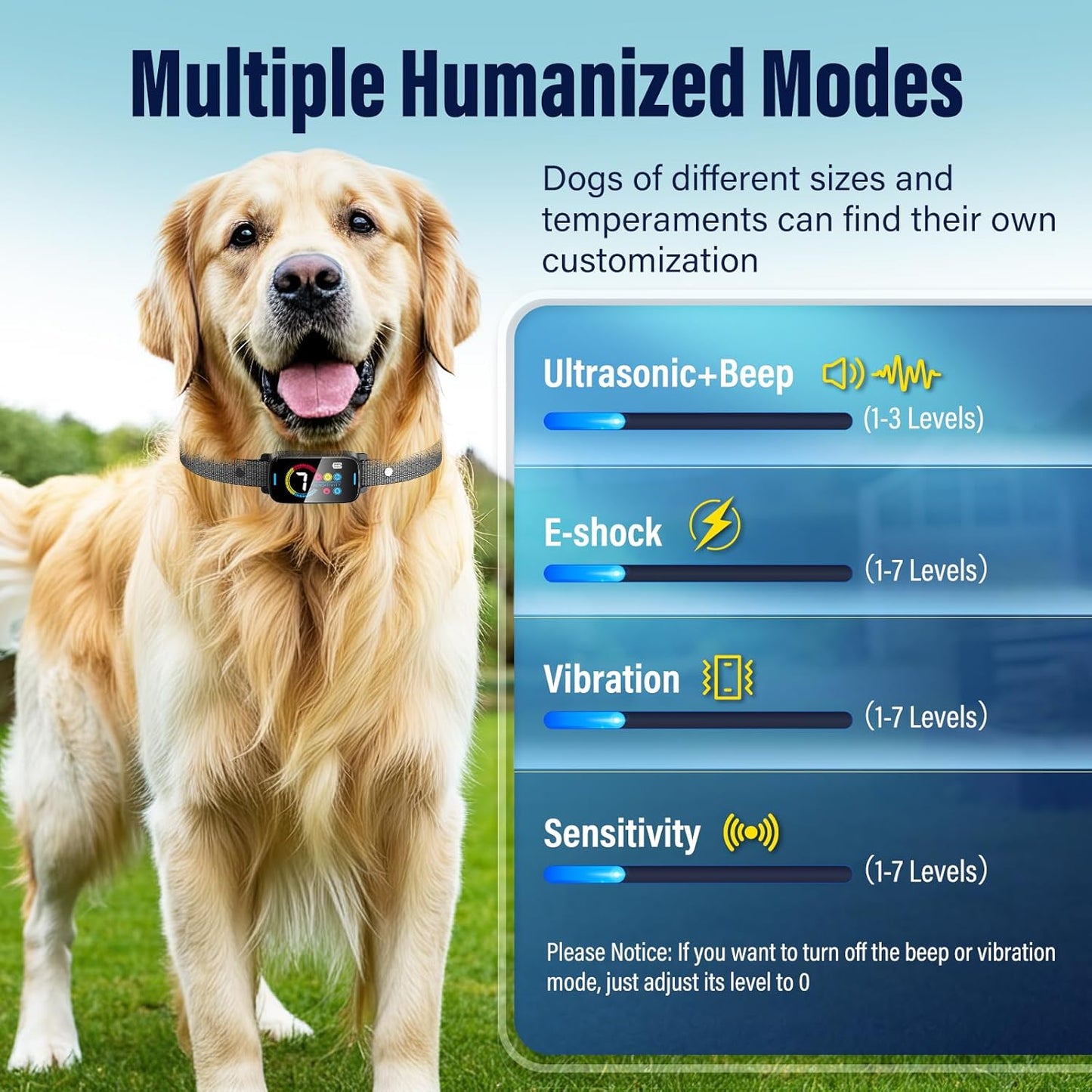 Dog Training Collar Rechargeable