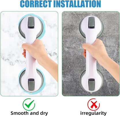Bathroom Suction Grab Bars Armrest Toilet Assist Handle Shower Handle