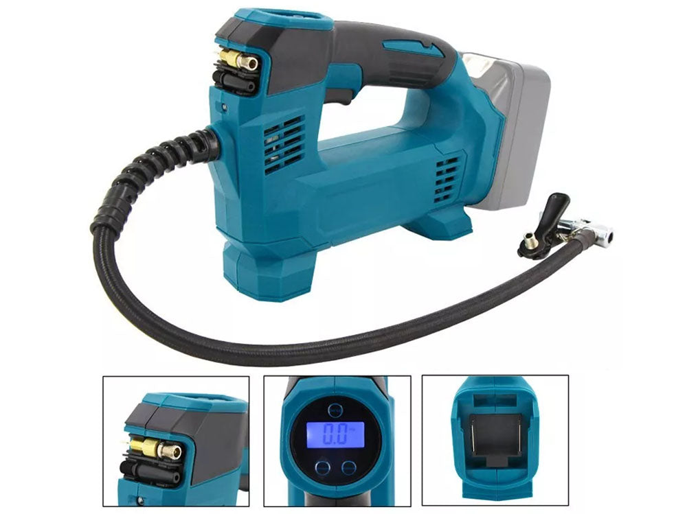 Cordless Car Tyre Inflator Pump Fits Makita 18V Battery