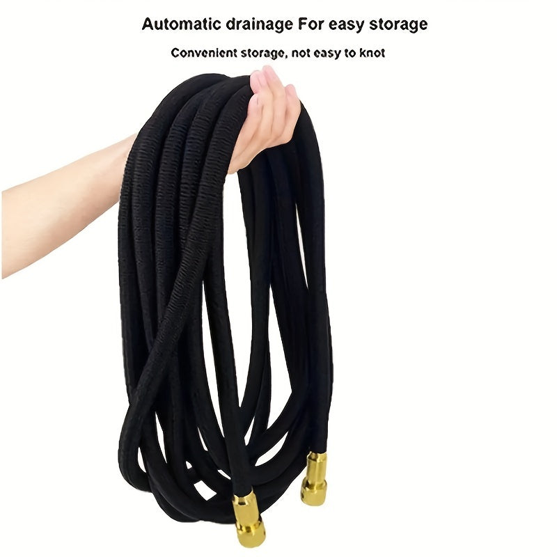 Flexible garden hose 75ft kink-free and tangle-resistant