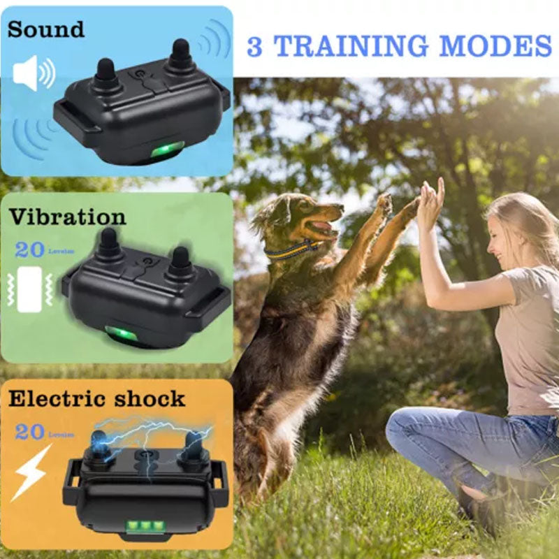 Dog Training Anti Bark Collar with Remote